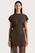 Faithfull the Brand | Brita Fringe Dress Chocolate Brown | Girls with Gems