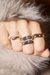 Emma Pills | Iced Out Ring Gold | Girls with Gems