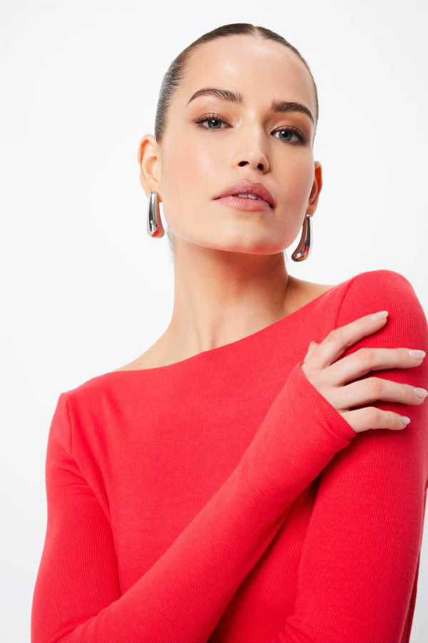 Mossman | Camden Top Red | Girls with Gems