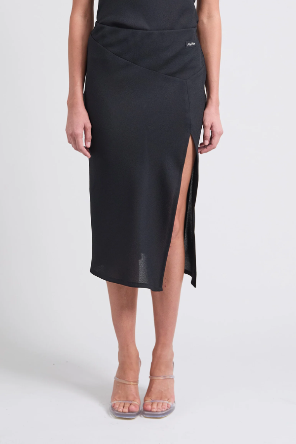 Pfeiffer | Gianni Midi Skirt Black | Girls with Gems