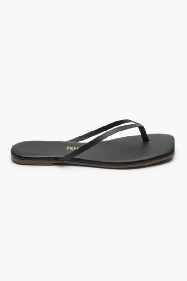 Tkees | Square Toe Lily Black | Girls with Gems