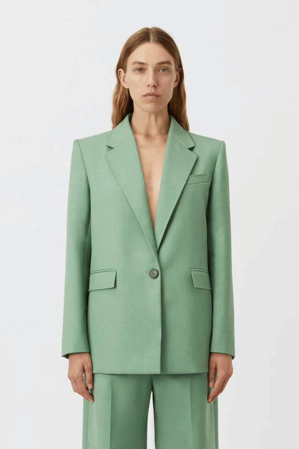 Camilla and Marc | Flora Blazer Light Eucalyptus | Girls with Gems