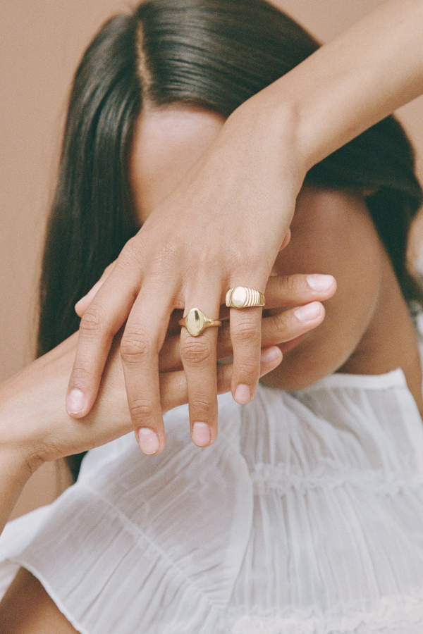 Porter Jewellery | Nonno Signet Pinky Ring | Girls with Gems