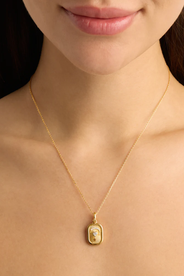 By Charlotte | Made of Magic Necklace 18k Gold Vermeil | Girls with Gems