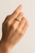 By Charlotte | Calm Your Soul Topaz Ring 18k Gold Vermeil | Girls with Gems