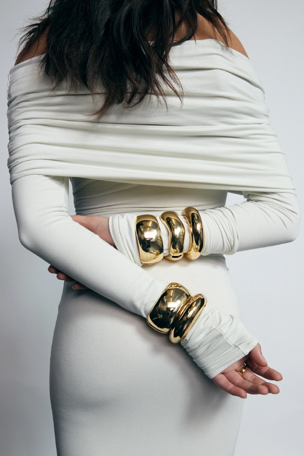 Noah The Label | The Bangle Cuff Gold | Girls with Gems