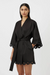 Camilla and Marc | Marina Robe Mini Dress Black | Girls with Gems