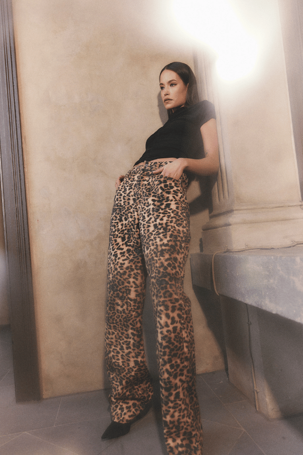Prowl Jean Leopard Print