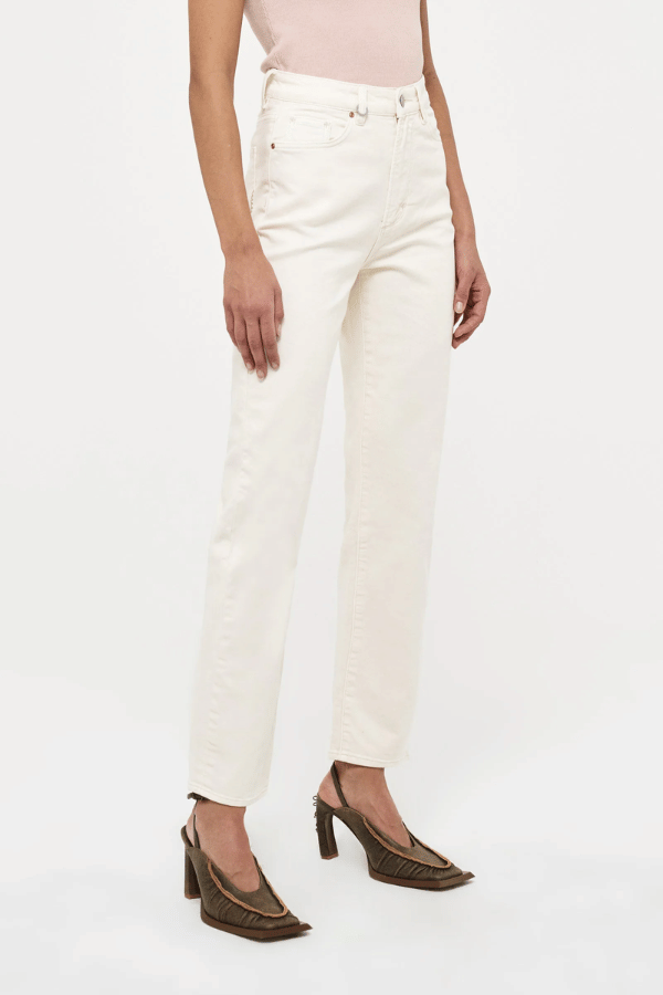 Neuw Denim | Nico Straight Light Cream | Girls with Gems