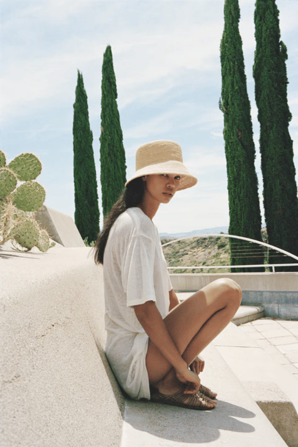 Lack of Color | The Inca Sunhat Natural | Girls with Gems