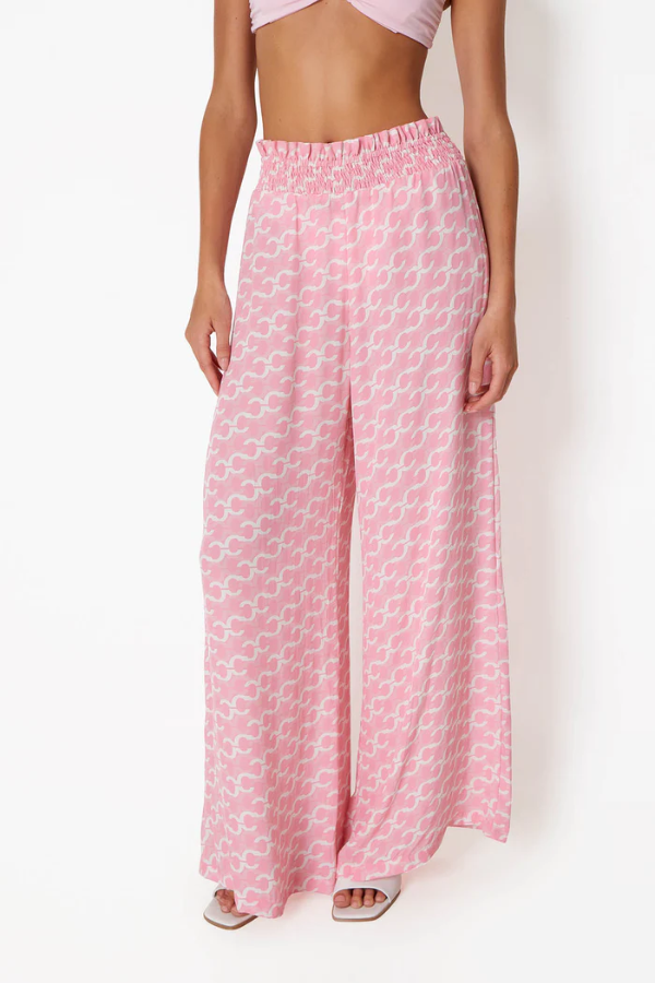 Cin Cin | Mission Pants Logomania Pink | Girls with Gems