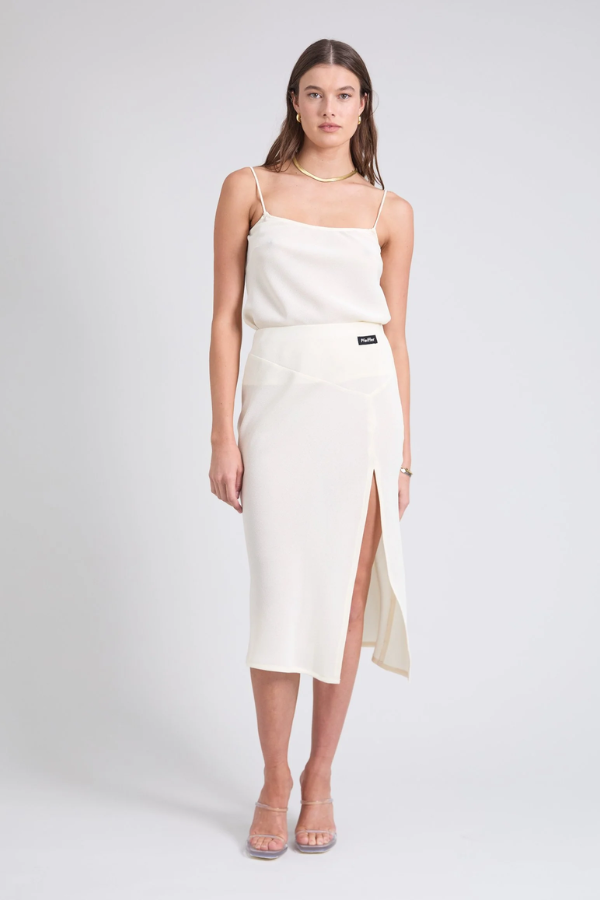 Pfeiffer | Gianni Midi Skirt Vanilla | Girls with Gems