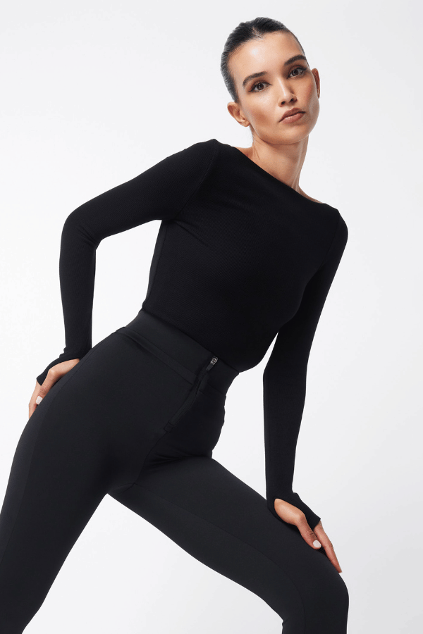 Mossman | Camden Top Black | Girls With Gems