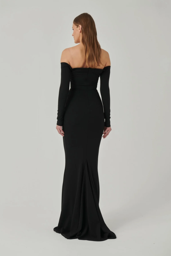 Effie Kats | Anita Gown Black | Girls with Gems