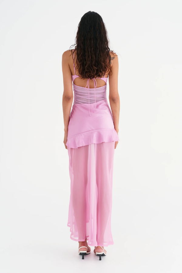 Benni | Delilah Maxi Dress Bubblegum | Girls with Gems