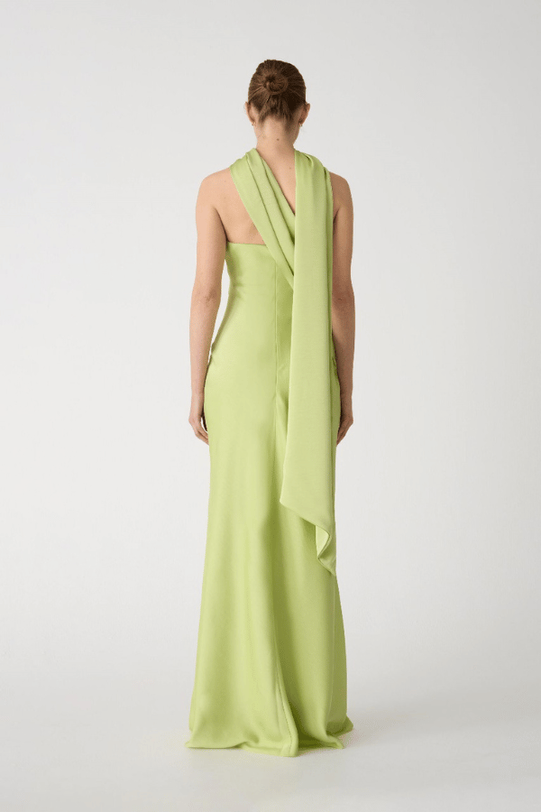 Misha | Lilia Maxi Dress Garden Green | Girls with Gems