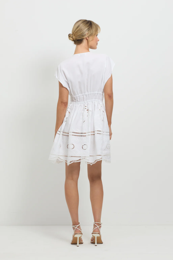 Pasduchas | Sunrise Spirit Dress White | Girls with Gems