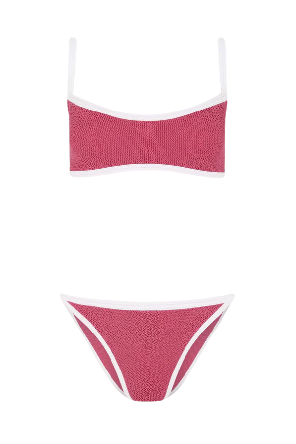 Hunza G | Tyler Bikini Candy Pink | Girls with Gems