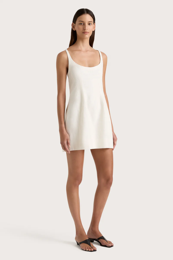 Faithfull the Brand | Sanne Mini Dress White | Girls with Gems