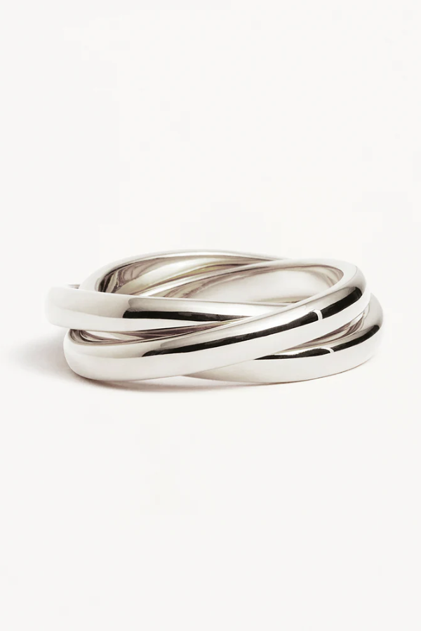 By Charlotte | Now and Forever Ring Sterling Silver | Girls with Gems