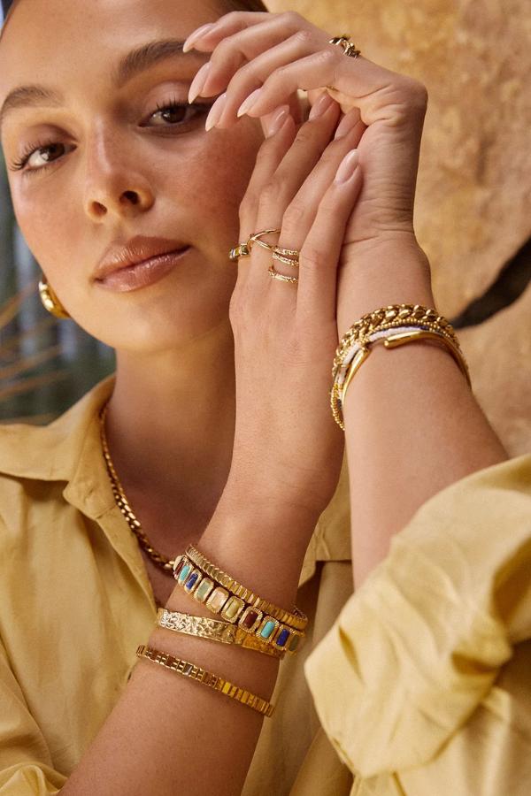 Arms Of Eve | Elkie Gold Bracelet | Girls with Gems