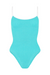 Hunza G | Pamela Swim Contrast Aqua | Gils with Gems