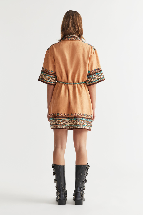 Antipodean | Zen Shirt Dress Porcini | Girls With Gems