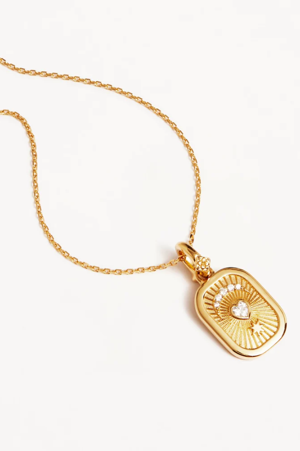 By Charlotte | Made of Magic Necklace 18k Gold Vermeil | Girls with Gems