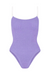 Hunza G | Pamela Swim Contrast Lilac | Girls with Gems