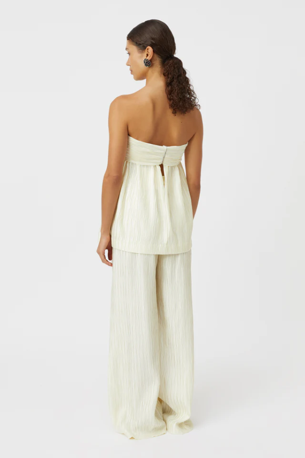 Camilla and Marc | Siren Wide Leg Pant Cream | Girls with Gems