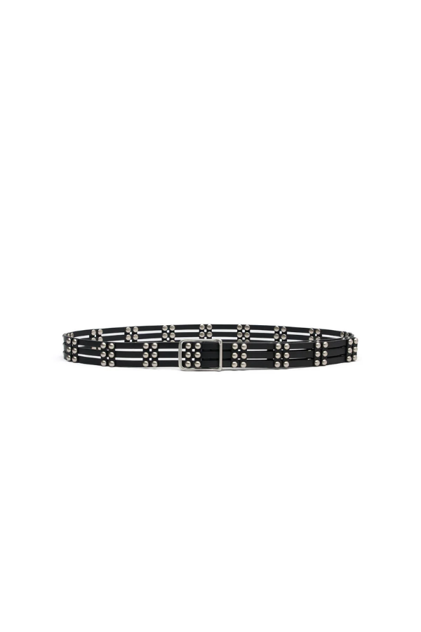 Camilla and Marc | Perno Belt Black Silver | Girls with Gems