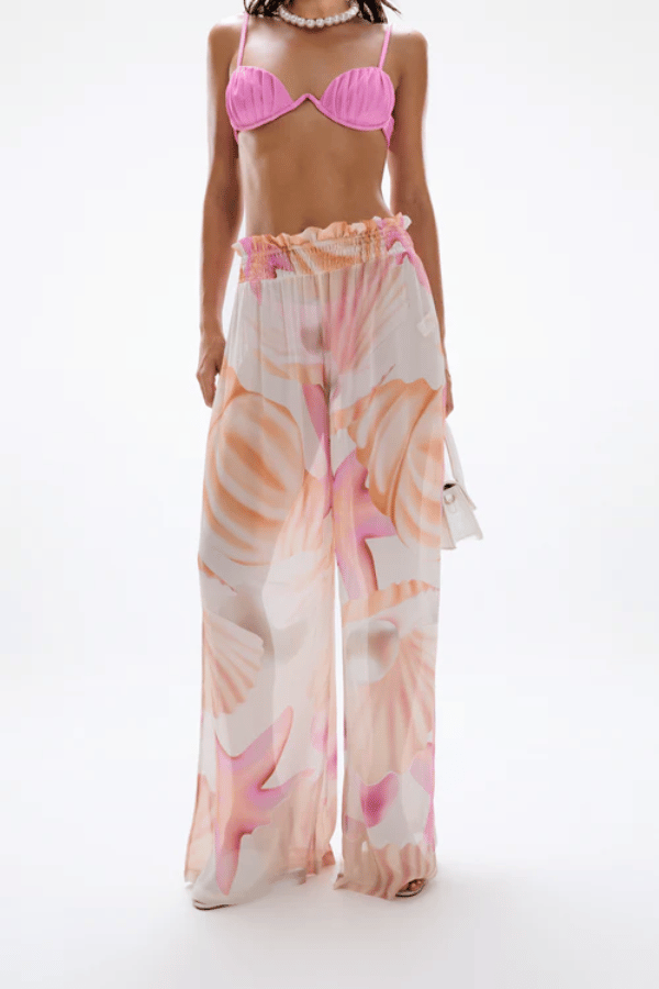 Cin Cin Swim | Mission Pants Tahiti Pink | Girls with Gems