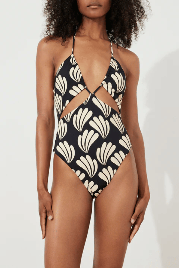 Zulu &amp; Zephyr | Palm Cut Out One Piece | Girls With Gems