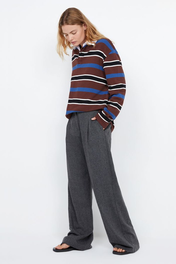 Bec and Bridge | Shae Oversized Pant Charcoal | Girls with Gems
