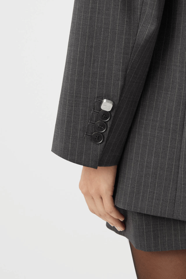 Camilla and Marc | Brancusi Blazer Charcoal Pinstripe | Girls with Gems