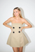 Odd Muse | The Ultimate Muse Trench Mini Dress Beige | Girls with Gems