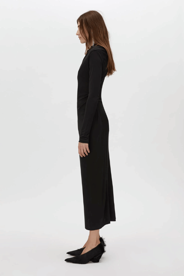 Mai Long Sleeve Dress Black