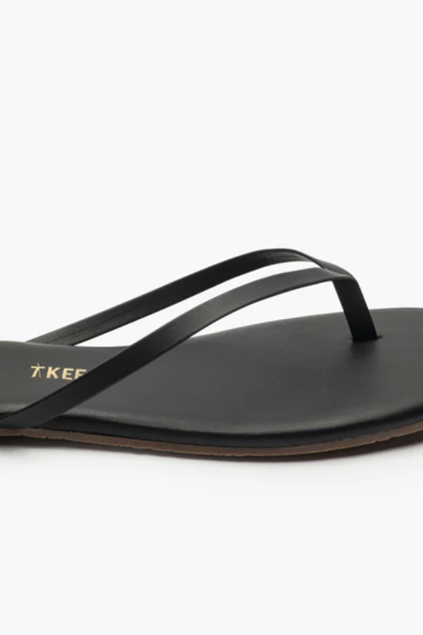 Tkees | Square Toe Lily Black | Girls with Gems