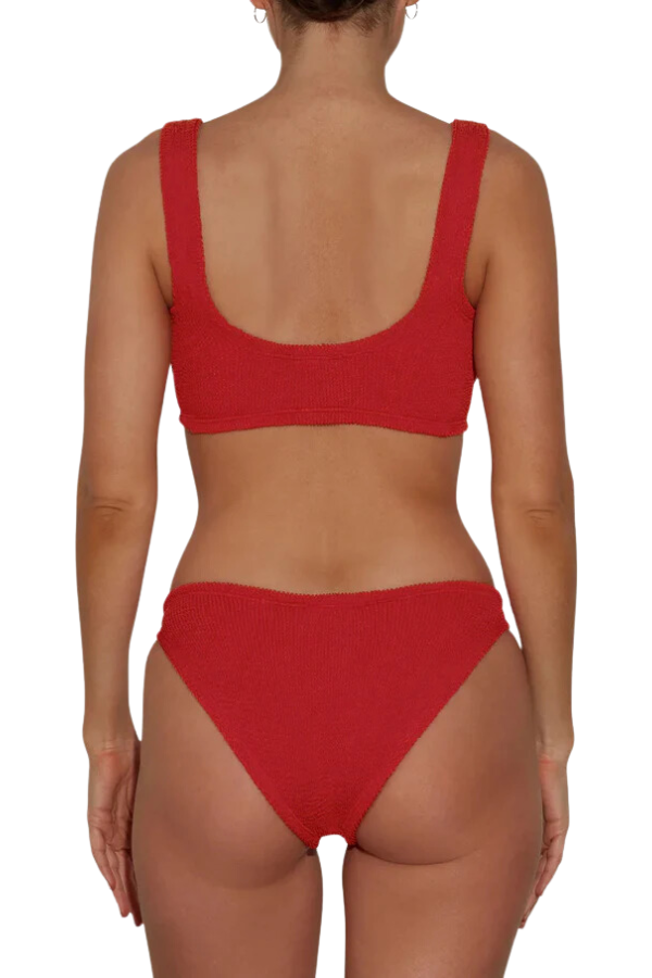 Hunza G | Juno Bikini Red | Girls with Gems