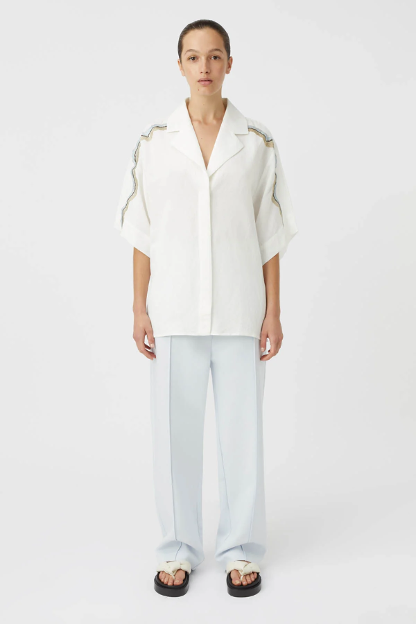 Camilla and Marc | Serene Shirt Cream | Girls with Gems