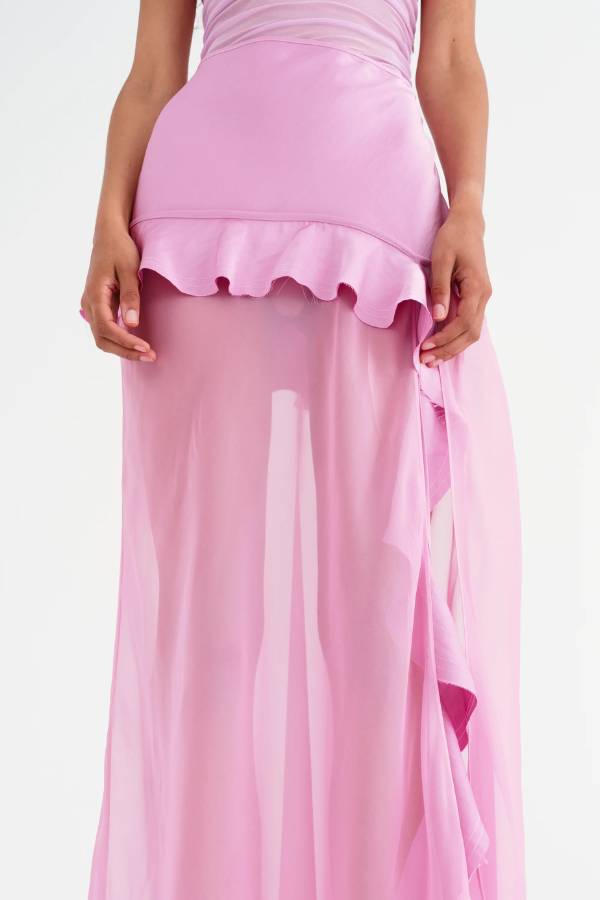 Benni | Delilah Maxi Dress Bubblegum | Girls with Gems