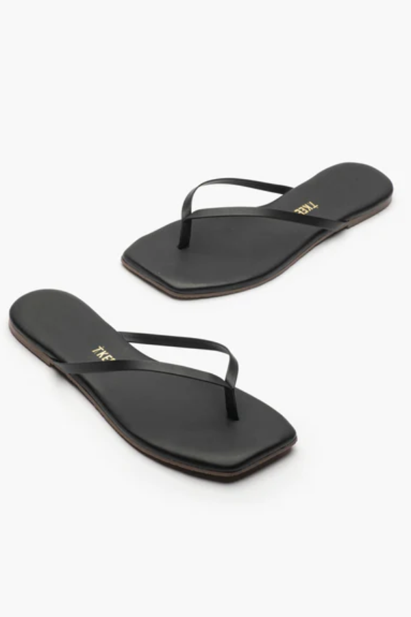 Tkees | Square Toe Lily Black | Girls with Gems