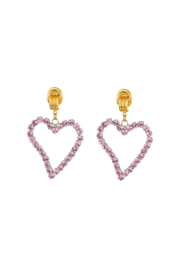 Mayol | All Of My Heart Earrings Mini Pink | Girls with Gems 