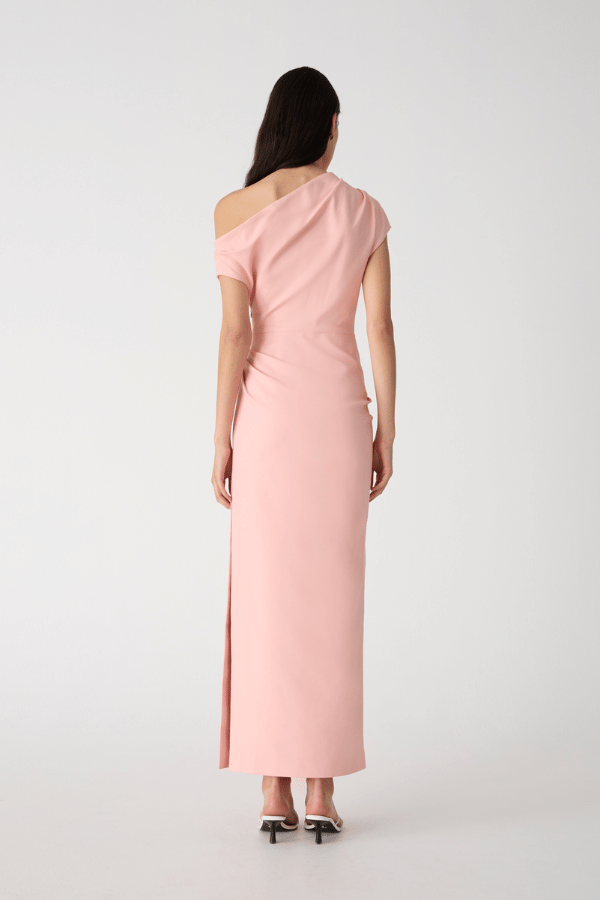 Misha | Gia Midi Dress Rose Quartz Pink | Girls with Gems