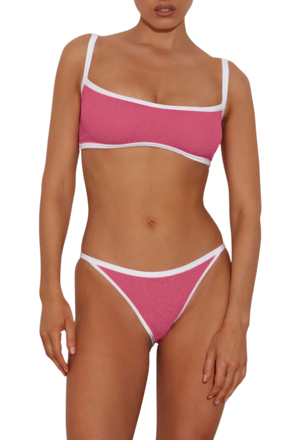 Hunza G | Tyler Bikini Candy Pink | Girls with Gems