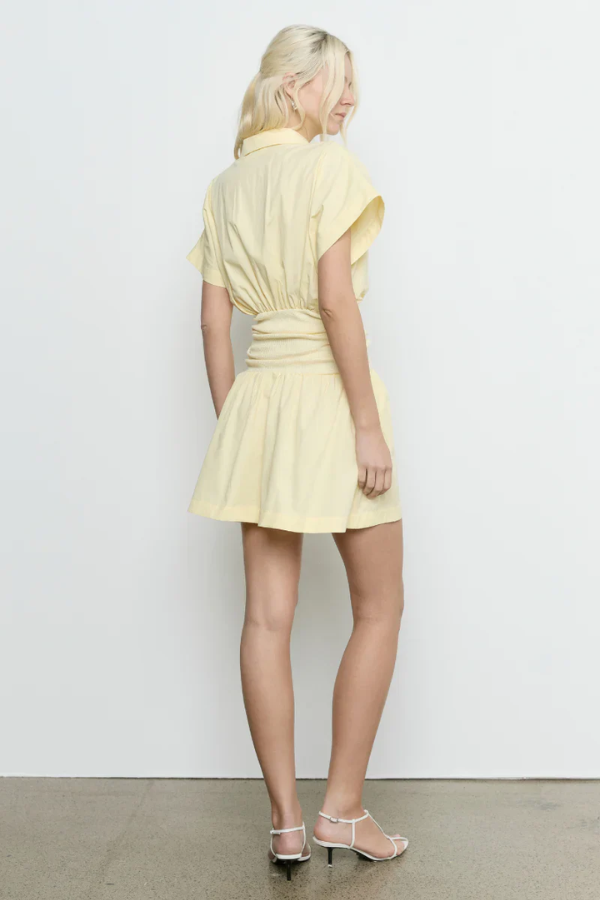 Sovere | Prophecy Mini Dress Soft Yellow | Girls with Gems