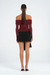 Benni | Blaire Off Shoulder Top Plum | Girls with Gems