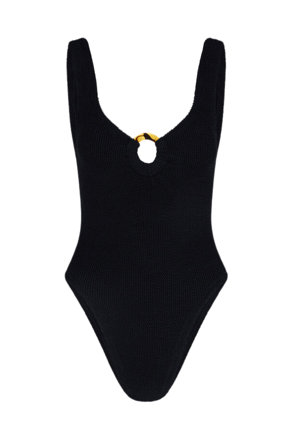 Hunza G | Celine Swim Black | Girls with Gems