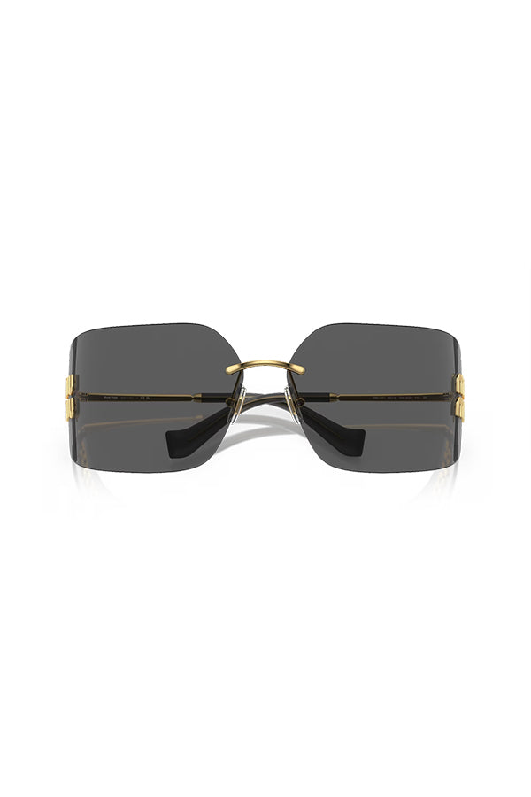 Miu Miu | MU 54YS Gold W/ Dark Grey | Girls With Gems