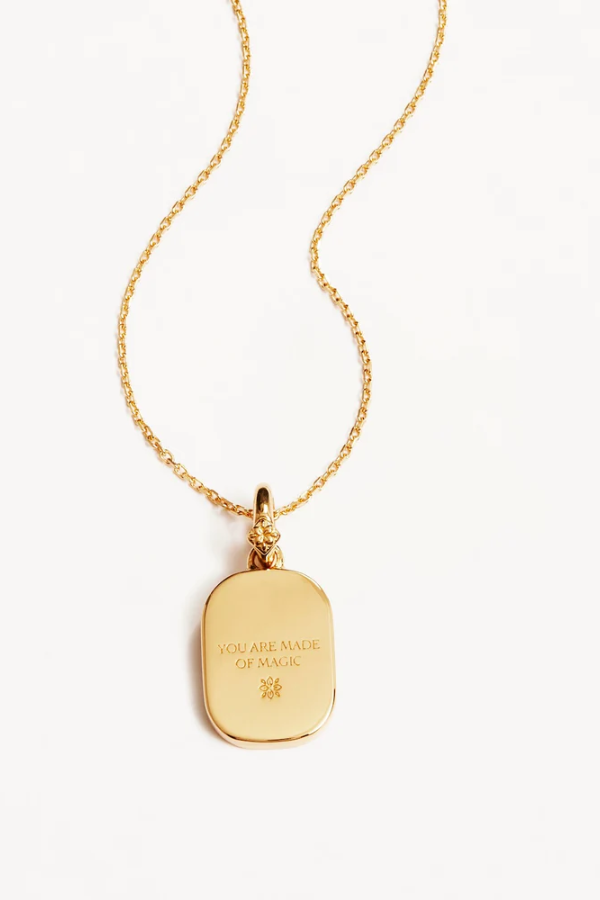 By Charlotte | Made of Magic Necklace 18k Gold Vermeil | Girls with Gems